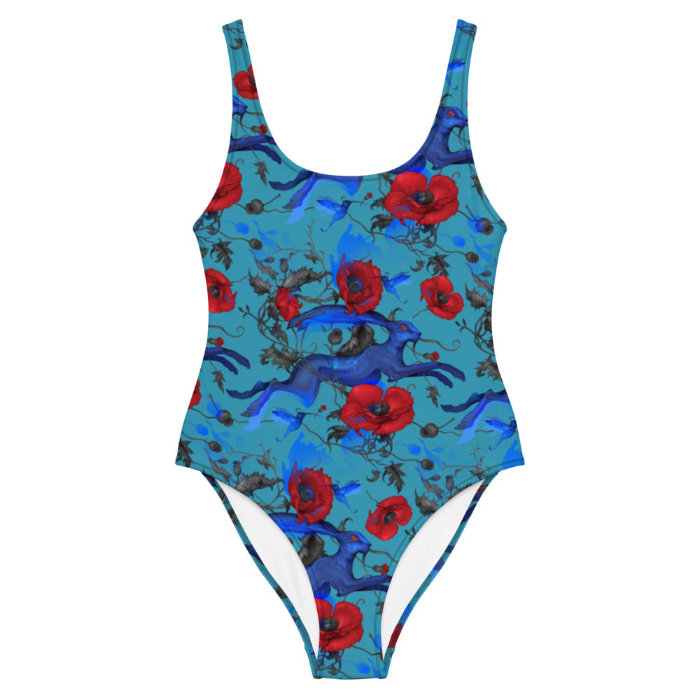 The Running Rabbit One-Piece Swimsuit