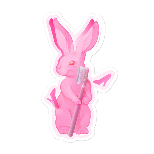 The Barbie Rabbit Sticker