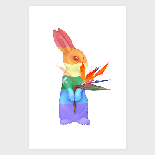 The Pride Rabbit Poster