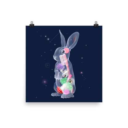 The Atomic Rabbit Poster