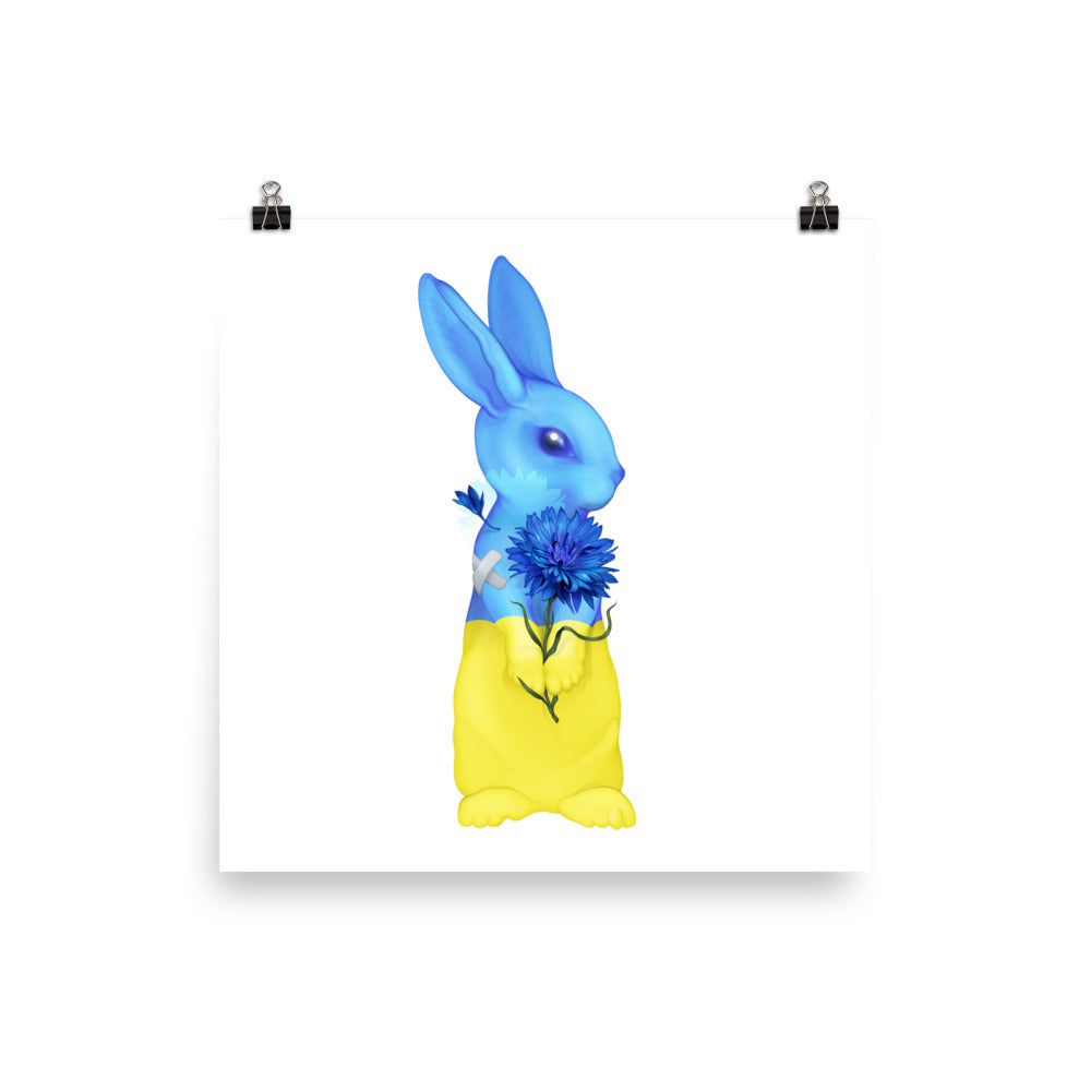 The Ukrainian Rabbit Poster