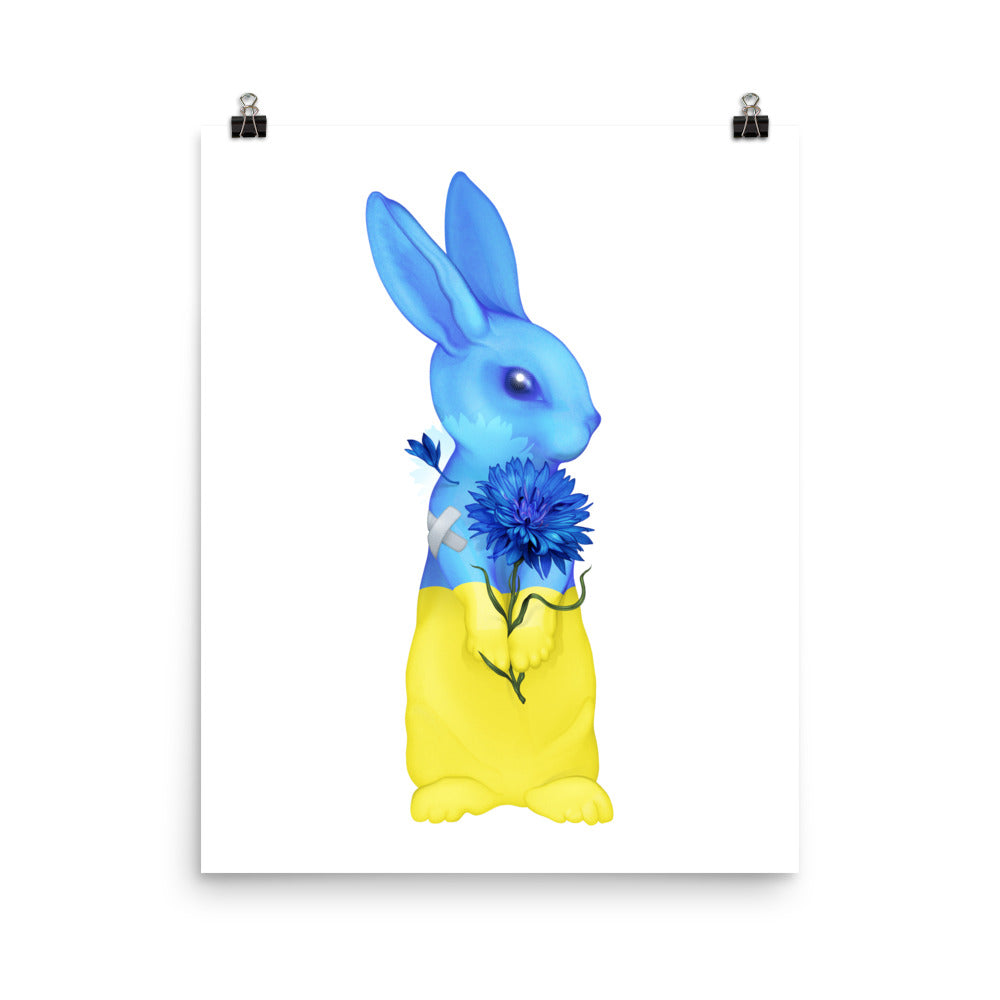 The Ukrainian Rabbit Poster