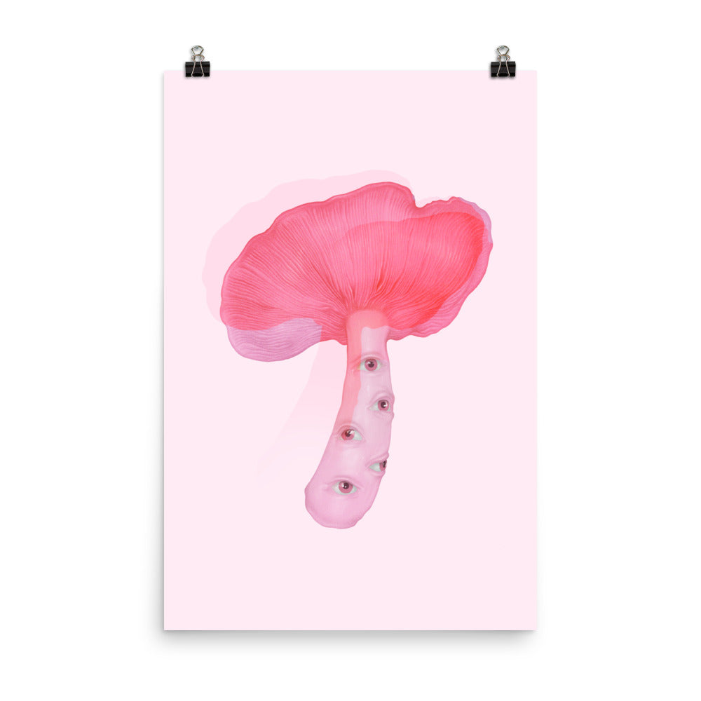 The Eyed Mushroom Poster