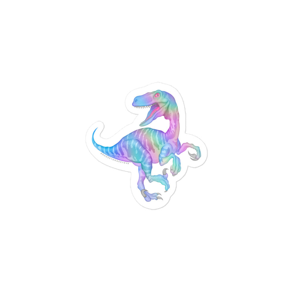 The Velociraptor Sticker